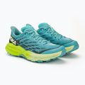 Moteriški bėgimo bateliai HOKA Speedgoat 5 coastal shade/green glow 4