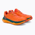 Vyriški bėgimo bateliai HOKA Tecton X persimmon orange/radiant yellow 4