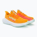 Moteriški bėgimo batai HOKA Carbon X 3 radiant yellow/camellia 5