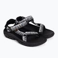 Teva Hurricane XLT2 moteriški trekingo sandalai juodai balti 1019235 5