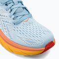 Moteriški bėgimo bateliai HOKA Clifton 8 light blue 1119394-SSIF 7