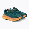 Moteriški bėgimo bateliai HOKA Tecton X deep teal/water garden 4