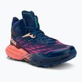 Moteriški bėgimo bateliai HOKA Speedgoat 5 Mid GTX bellwether blue/camellia