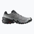 Vyriški bėgimo bateliai Salomon Speedcross 6 Wide quiet shade/black/pearl blue 2