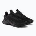 Vyriški bėgimo bateliai Salomon Alphacross 4 black/black 4