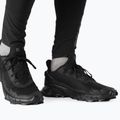 Vyriški bėgimo bateliai Salomon Alphacross 4 black/black 16