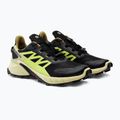 Salomon Supercross 4 GTX vyriški bėgimo bateliai black/green L41731700 6