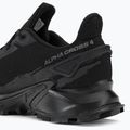 Vyriški bėgimo bateliai Salomon Alphacross 4 GTX black/black 10
