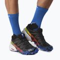 Vyriški bėgimo bateliai Salomon Speedcross 6 GTX black/surf the web/safety yellow 4