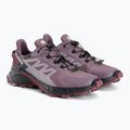Moteriški bėgimo bateliai Salomon Supercross 4 GTX purple L47119900 6