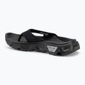 Moteriškos šlepetės per pirštą Salomon Reelax Break 6.0 black/black/alloy 3