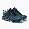 Moteriški trekingo batai Salomon X Ultra 4 GTX navy blue L47352900 4
