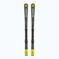 Salomon S/Max 6 + M10 GW L80 castelrock/safety yellow/white kalnų slidės