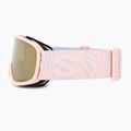 Salomon Lumi Flash tropical peach/flash gold vaikiški slidinėjimo akiniai 4