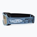 Vaikiški slidinėjimo akiniai Salomon Rio Jr smoke blue/flash gold 4