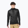 Vyriška hibridinė striukė Salomon Elixir Hybrid Hoodie Insulated deep black