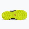 Salomon Xa Pro V8 Mid CSWP vaikiški trekingo batai juodi/deep lichen green/y 5