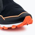Vyriški bėgimo batai Salomon Winter Cross Spike black/fiery coral/safety yellow 7
