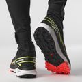 Vyriški bėgimo batai Salomon Winter Cross Spike black/fiery coral/safety yellow 16