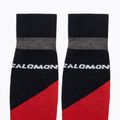 Salomon S/Access slidinėjimo kojinės beluga/grenadine/black 4