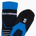 Salomon S/Pro slidinėjimo kojinės akinančiai mėlynos/juodos/nendrinės 3