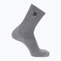 Kojinės Salomon Sunday Smart Crew shark skin/ black