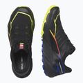 Vyriški bėgimo bateliai Salomon Thundercross GTX black/surf the web/safety yellow 13