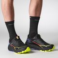 Vyriški bėgimo bateliai Salomon Thundercross GTX black/surf the web/safety yellow 14