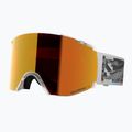Slidinėjimo akiniai Salomon S/View translucent frozen/ml mid red 5