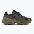 Vyriški bėgimo bateliai Salomon Speedcross 6 GTX juoda/peat/deep lichen green 2