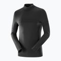 Vyriški termoaktyvūs marškinėliai ilgomis rankovėmis Salomon Essential Warm deep black 4