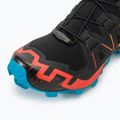 Vaikiški bėgimo batai Salomon Speedcross 6 black/white/transcend blue 9