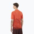 Vyriški bėgimo marškinėliai Salomon S/Lab Ultra Tee Aop burnt sienna 2