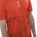 Vyriški bėgimo marškinėliai Salomon S/Lab Ultra Tee Aop burnt sienna 3