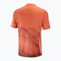 Vyriški bėgimo marškinėliai Salomon S/Lab Ultra Tee Aop burnt sienna 5