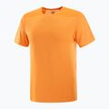 Vyriški marškinėliai Salomon Outline Tee turmeric 4