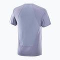Vyriški marškinėliai Salomon Outline Tee blue granite 5