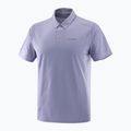 Vyriški polo marškinėliai Salomon Trackline Polo blue granite 7