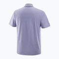Vyriški polo marškinėliai Salomon Trackline Polo blue granite 8