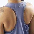 Moteriškas bėgimo tank topas Salomon Shakeout Core Tank blue granite 3