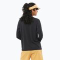 Moteriški bėgimo marškinėliai ilgomis rankovėmis Salomon SHAKEout Core deep black 2