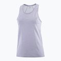 Moteriškas bėgimo tank topas Salomon SHAKEout Air Tank cosmic sky 4
