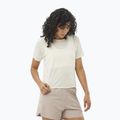Moteriški bėgimo marškinėliai Salomon SHAKEout Air Crop SS Tee icicle