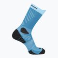 Kojinės Salomon Aero Crew blue danube/aquarius