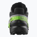 Vyriški bėgimo bateliai Salomon Speedcross 6 GTX black/alloy/green gecko 5