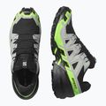 Vyriški bėgimo bateliai Salomon Speedcross 6 GTX black/alloy/green gecko 6