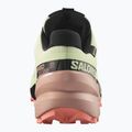 Moteriški bėgimo bateliai Salomon Speedcross 6 GTX lime cream/mahogany rose/black 4