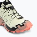 Moteriški bėgimo bateliai Salomon Speedcross 6 GTX lime cream/mahogany rose/black 7