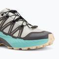 Moteriški bėgimo bateliai Salomon Speedcross Peak icicle/castlerock/aruba blue 7