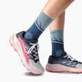 Moteriški bėgimo bateliai Salomon Alphaglide GTX lunar rock/blue night/rouge red 8